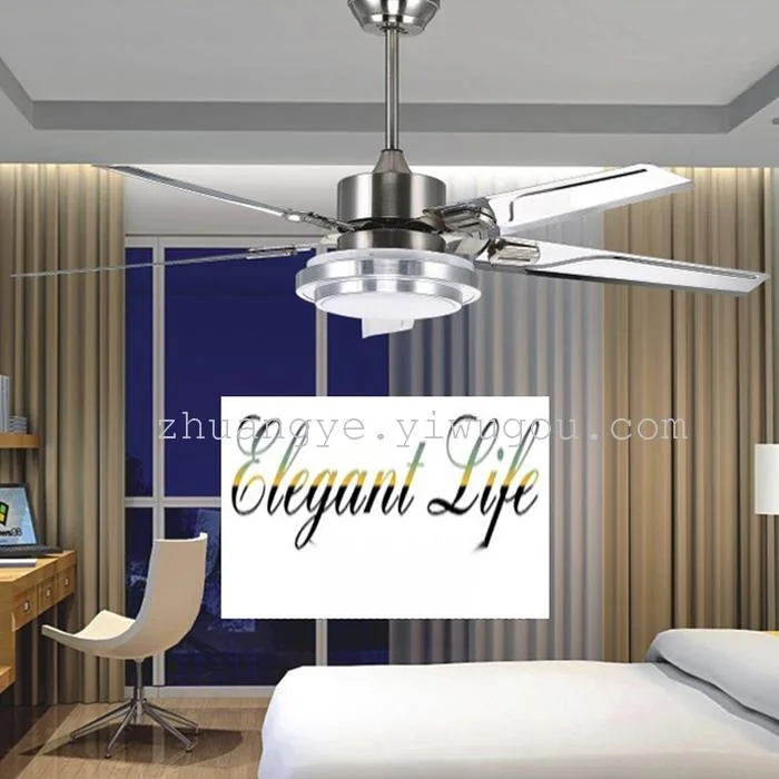Modern LED Variable-Frequency Remote-Controlled Ceiling Fan Light — view 7