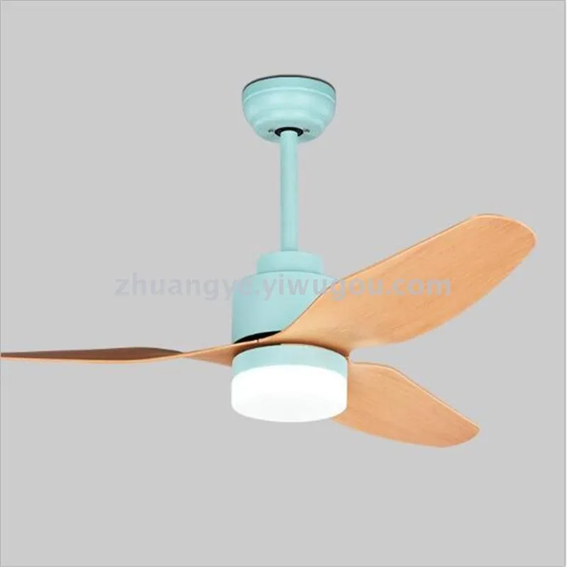 European LED DC Motor Ceiling Fan Light — Hotel & Contract — view 1