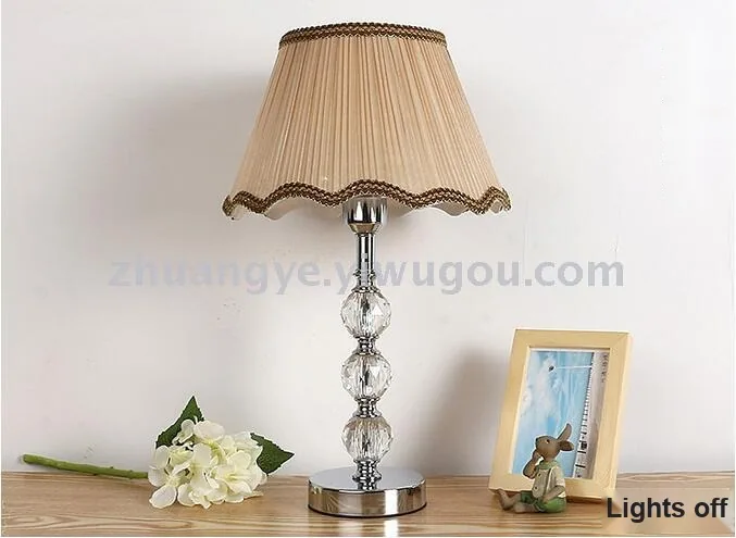 Modern Crystal Table Lamp — Living Room, Bedroom & Bedside — view 8