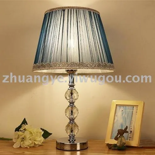 Modern Crystal Table Lamp — Living Room, Bedroom & Bedside — view 2