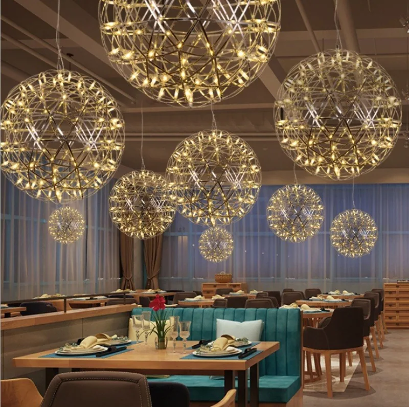 Modern LED Chandelier — Stairwell, Display Window & Boutique — view 9