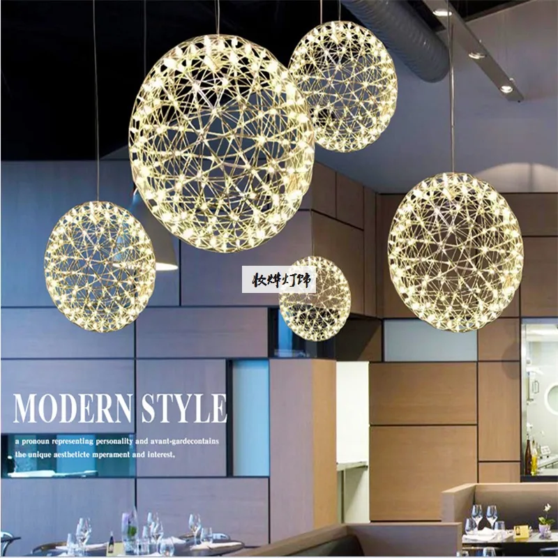 Modern LED Chandelier — Stairwell, Display Window & Boutique — view 4