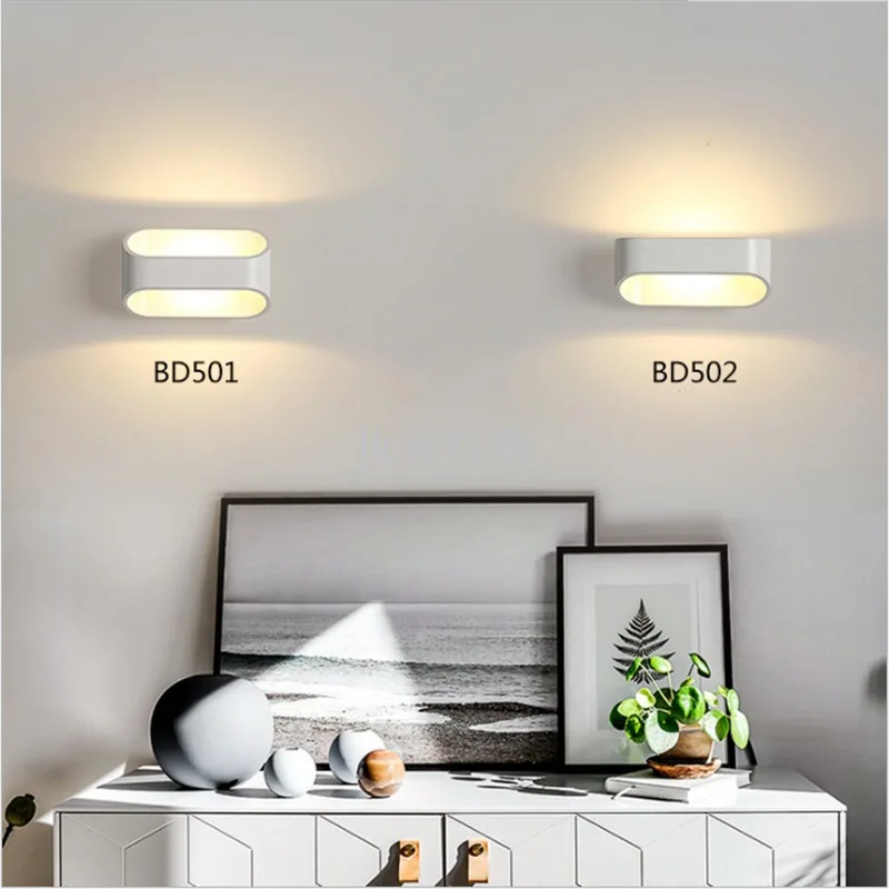 Modern LED Wall Lamp — Stairwell, Bedroom & Bedside — view 4