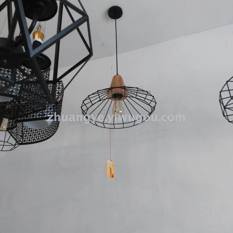 European Ironwork Three-Head Chandelier — Dining Room, Study & Bar Counter — view 3