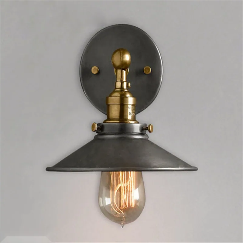 Modern Ironwork Wall Lamp — Stairwell, Living Room & Dining Room — view 1