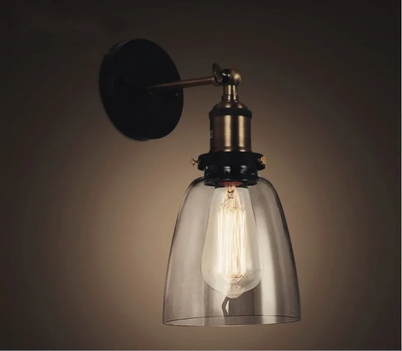 Modern Glass Wall Lamp — Dining Room & Café — view 9