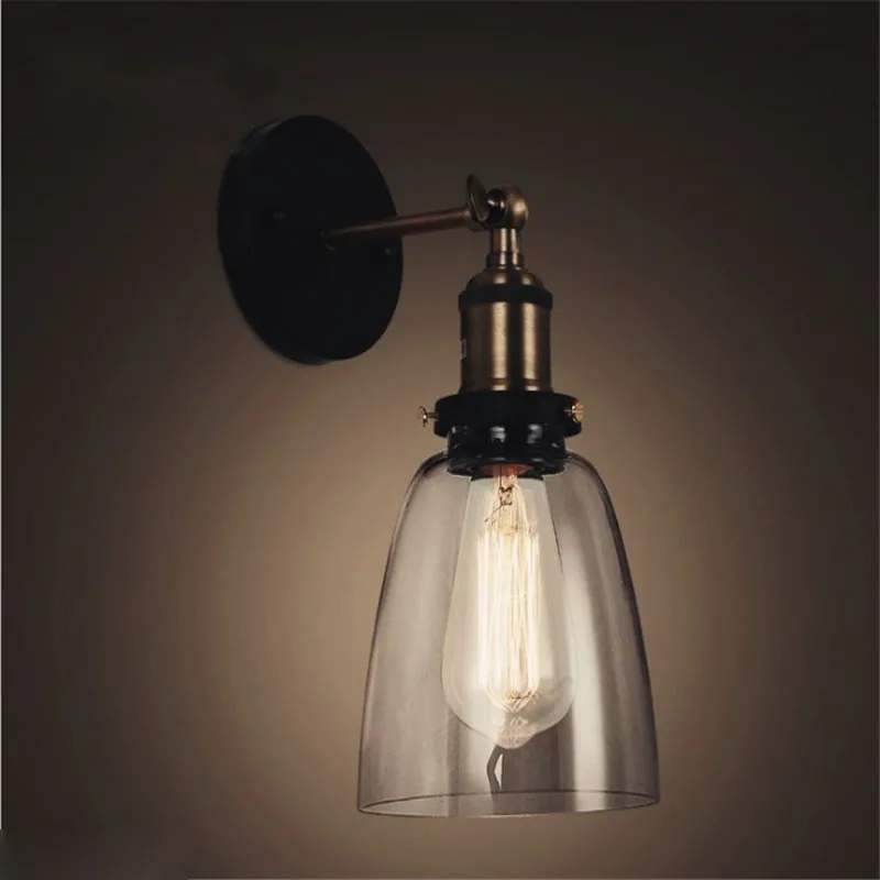 Modern Glass Wall Lamp — Dining Room & Café — view 4
