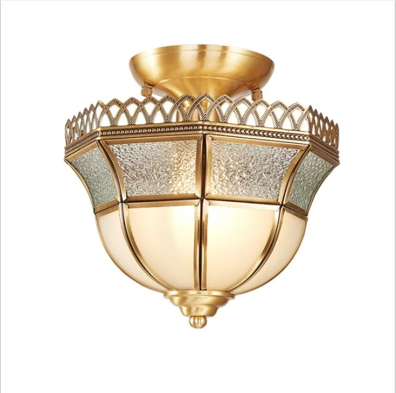 European Solid Brass Ceiling Light — Walkway, Corridor & Entryway — view 8