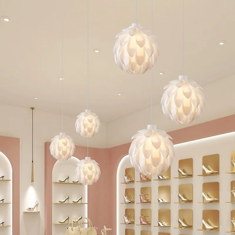 European Petal Chandelier — Bedroom & Dining Room — view 3