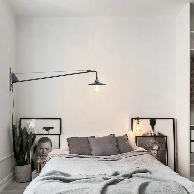 European Ironwork Wall Lamp — Living Room, Bedroom & Bedside — view 1