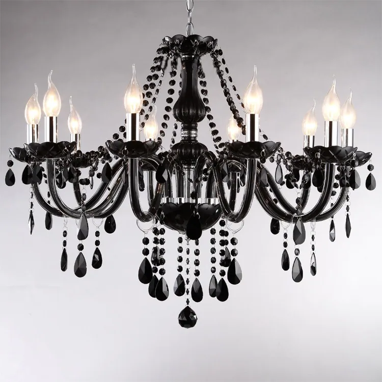 Crystal Illuminated Chandelier — Hotel & Living Room — view 6