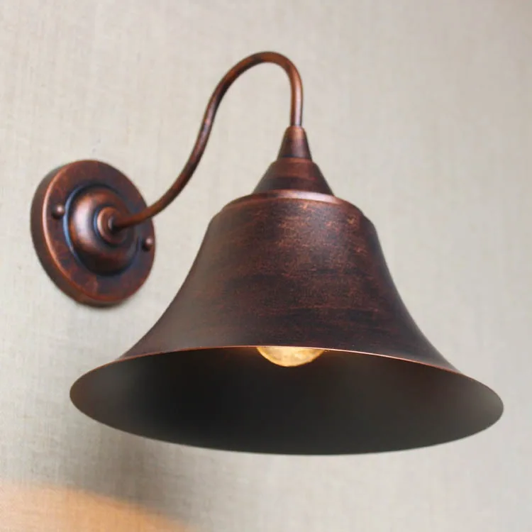 Minimalist Ironwork Outdoor Wall Light — Bedroom — view 7