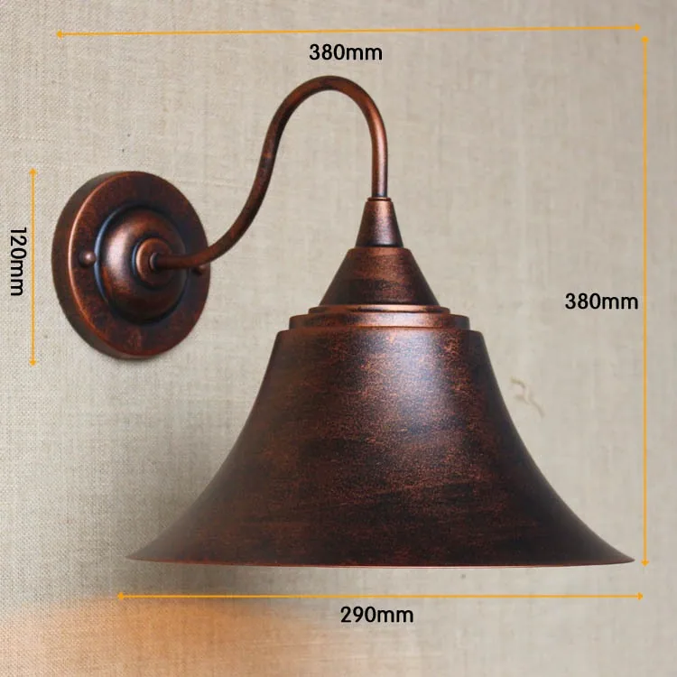 Minimalist Ironwork Outdoor Wall Light — Bedroom — view 8