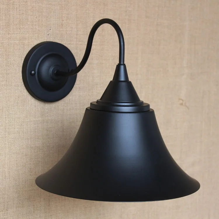 Minimalist Ironwork Outdoor Wall Light — Bedroom — view 2