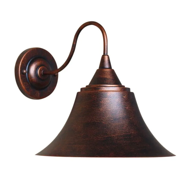 Minimalist Ironwork Outdoor Wall Light — Bedroom — view 4