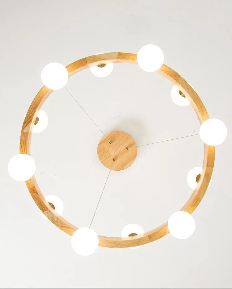 中式实木吊灯 — 客厅、卧室、餐厅 — 第 3 张