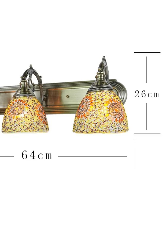 American Three-Head Mirror Light — Bathroom — view 12