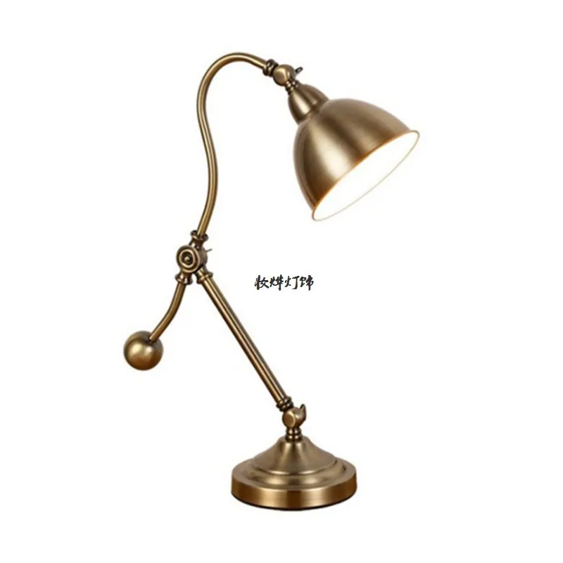 Minimalist Ironwork Table Lamp — Living Room, Bedroom & Bedside — view 2
