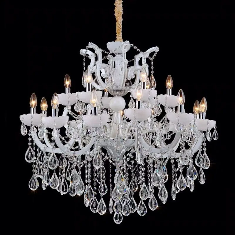 European Crystal Chandelier — Duplex, Stairwell & Villa — view 11