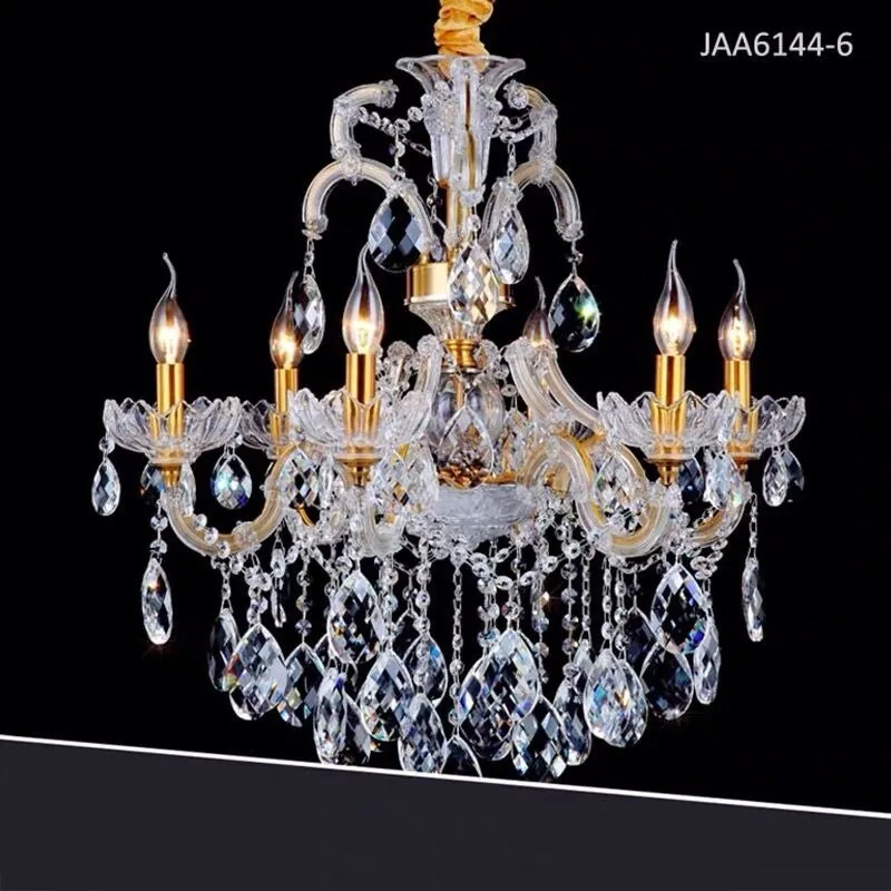 European Crystal Chandelier — Duplex, Stairwell & Villa — view 12
