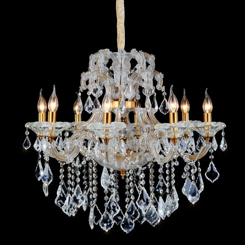 European Crystal Chandelier — Duplex, Stairwell & Villa — view 13
