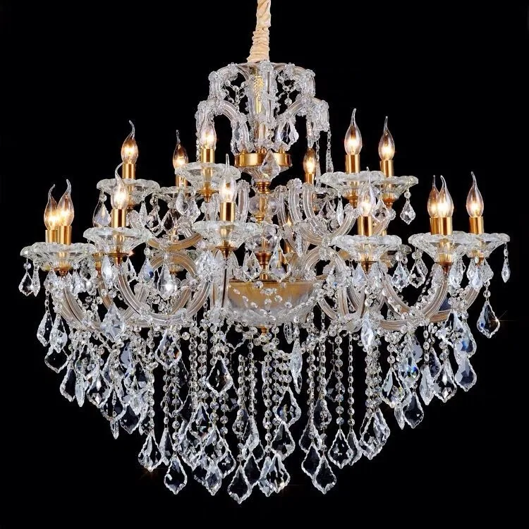 European Crystal Chandelier — Duplex, Stairwell & Villa — view 8