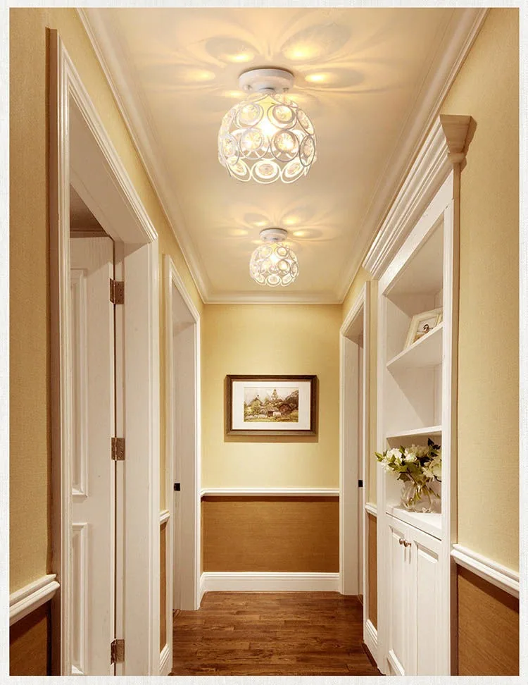 Modern Minimalist LED Crystal Table Lamp — Walkway, Corridor & Entryway — view 10