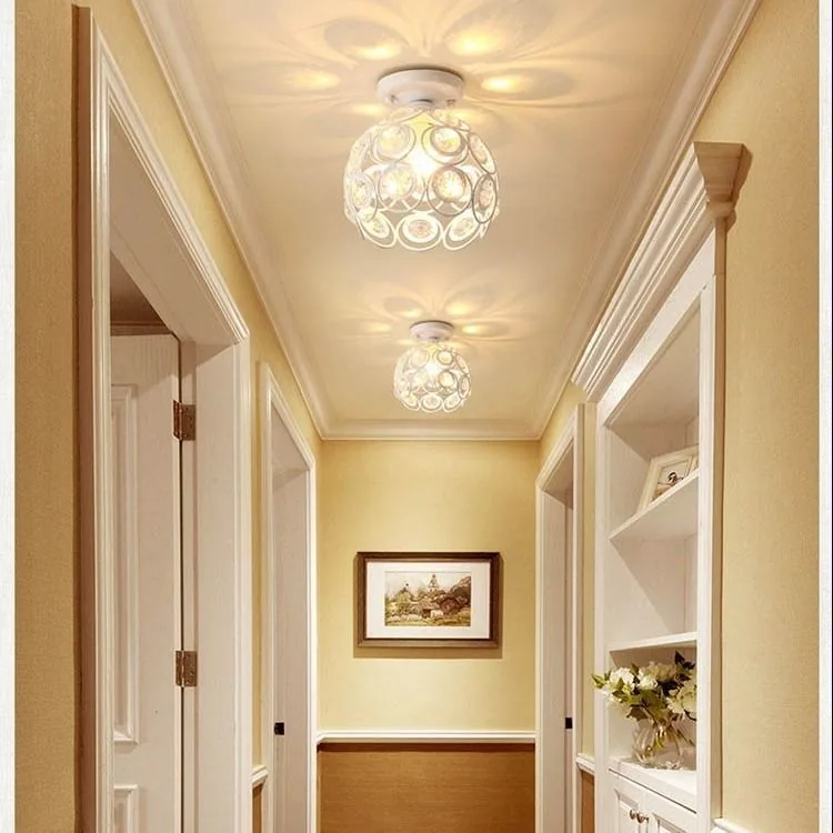 Modern Minimalist LED Crystal Table Lamp — Walkway, Corridor & Entryway — view 5
