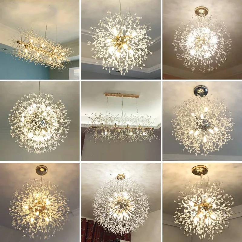 Minimalist Chandelier — Showroom, Living Room & Bedroom — view 1