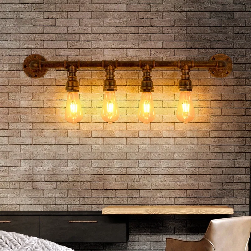 Industrial Wall Lamp — Living Room, Dining Room & Corridor — view 2