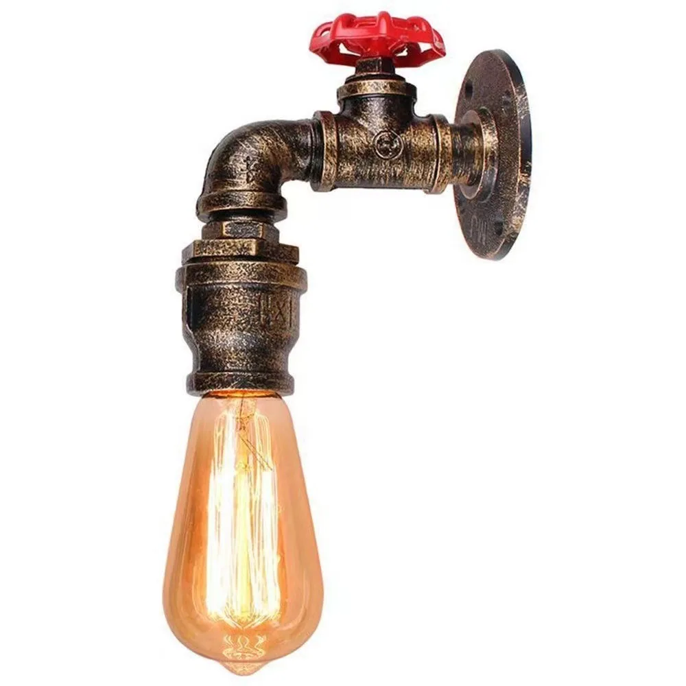 Industrial Single-Head Wall Lamp — Dining Room & Walkway — view 6