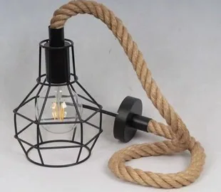 Industrial Wall Lamp — Dining Room, Walkway & Café — view 6