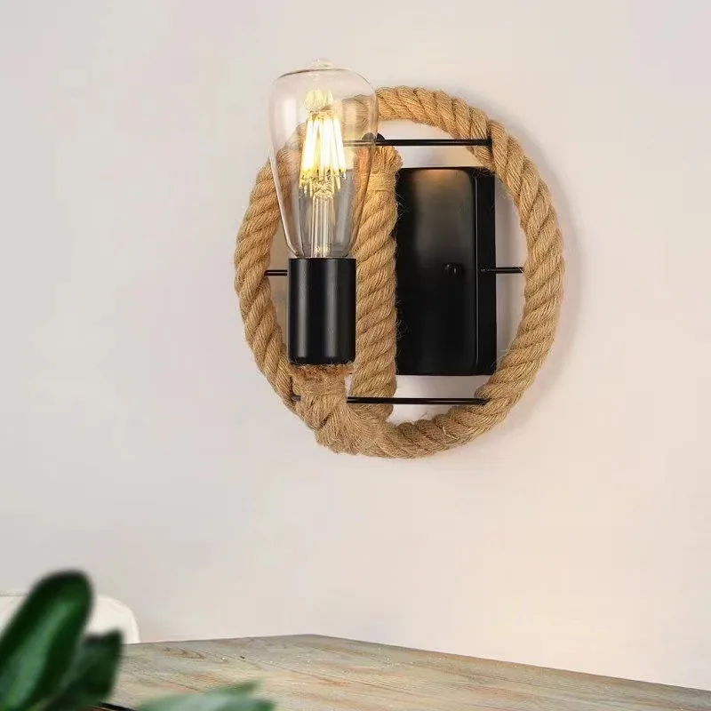 Industrial Wall Lamp — Dining Room, Walkway & Café — view 3
