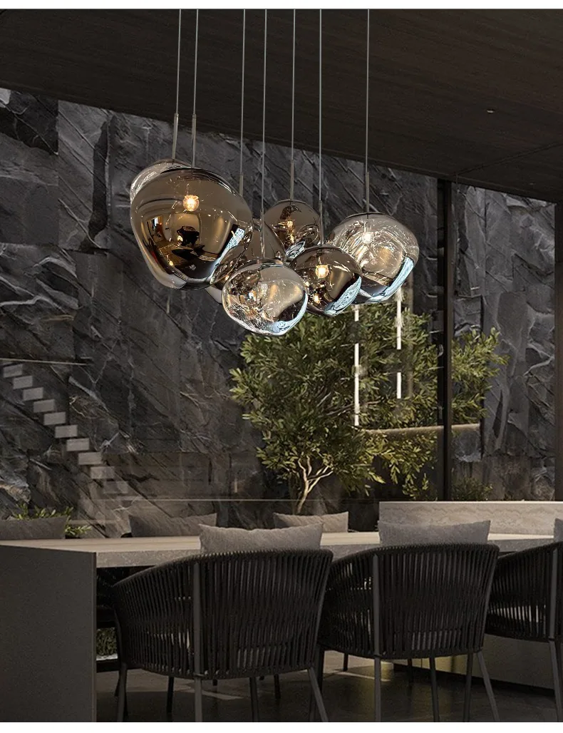 Modern Chandelier — Duplex, Stairwell & Villa — view 12