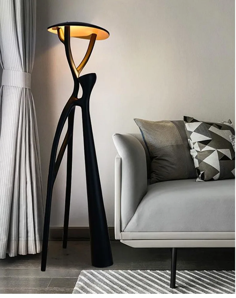 Fiberglass Outdoor Landscape Pillar Lamp — Nordic Garden Series — view 9