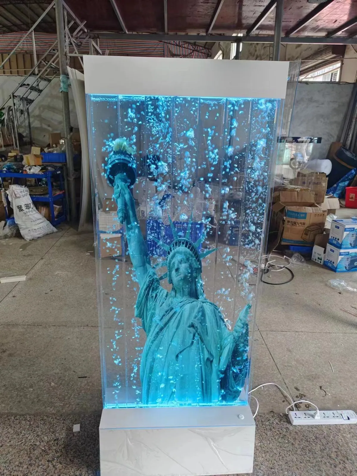 Bubble Water Feature Screen — Interior Room Divider — view 12