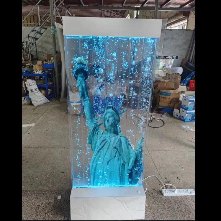 Bubble Water Feature Screen — Interior Room Divider — view 1