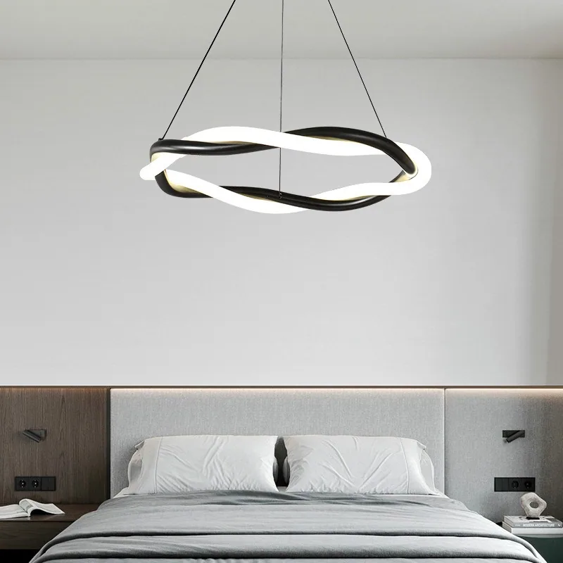 Minimalist LED Chandelier — Living Room, Bedroom & Dining Room — view 1