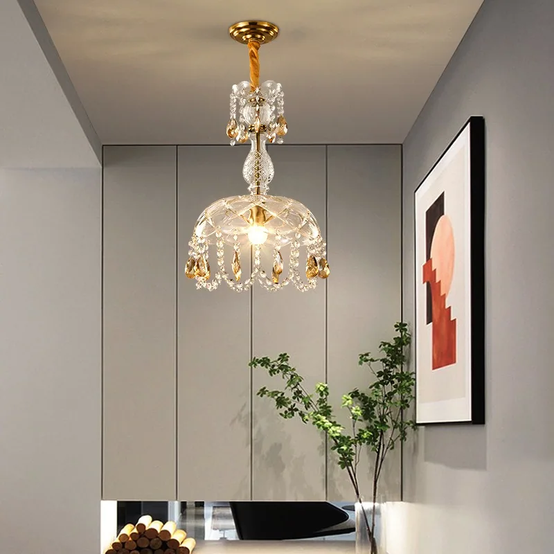 Nordic Crystal Chandelier — Bedroom, Bedside & Dining Room — view 4