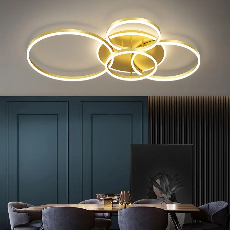 Minimalist LED Ceiling Light — Living Room, Bedroom & Dining Room — view 2