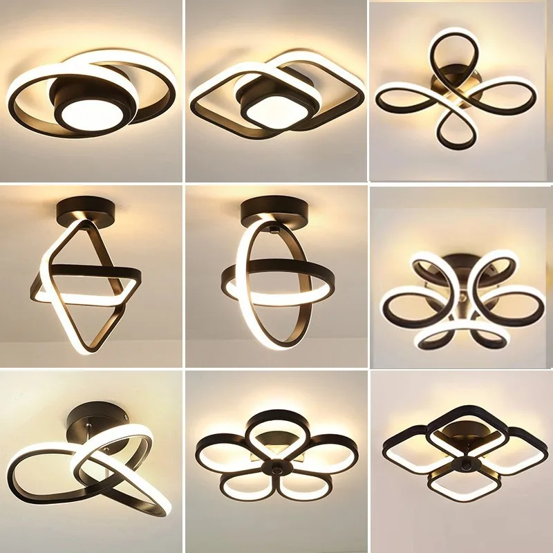 Modern Minimalist LED Ceiling Light — Walkway, Entryway & Balcony — view 1