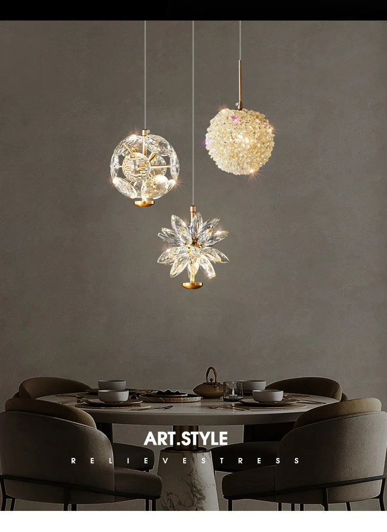 Light Luxury Crystal Wall Lamp — Living Room, Bedroom & Bedside (Model ZC-6586) — view 9