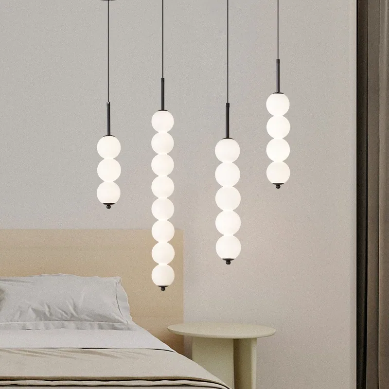 Nordic LED Solid Brass Chandelier — Showroom, Living Room & Bedroom — view 1