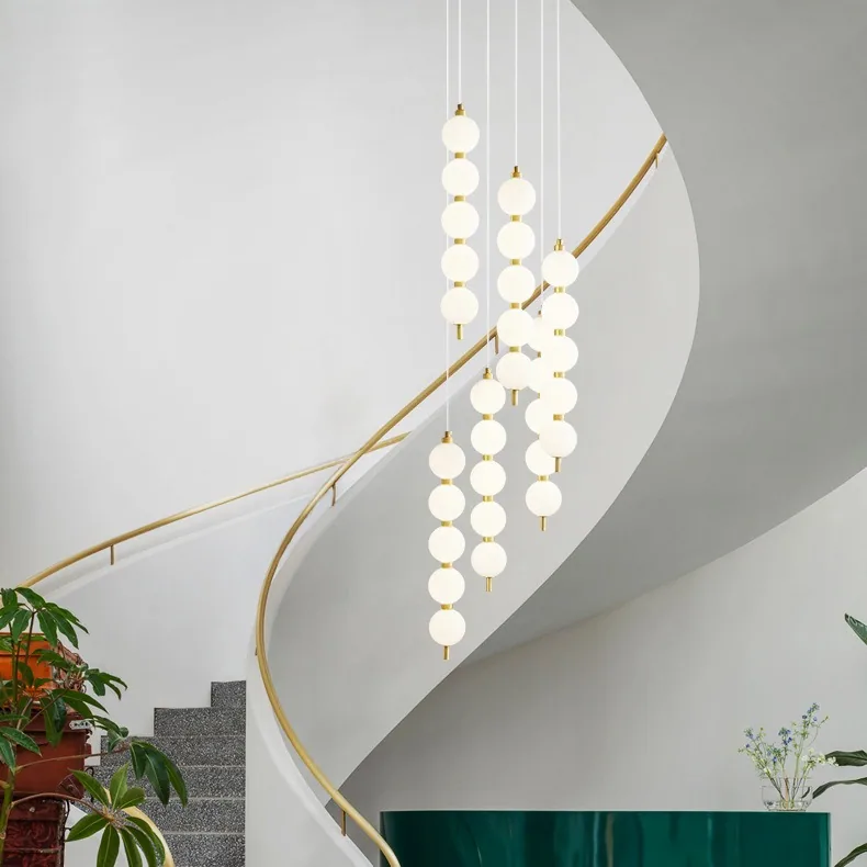 Nordic Chandelier — Bedroom, Bedside & Dining Room — view 1