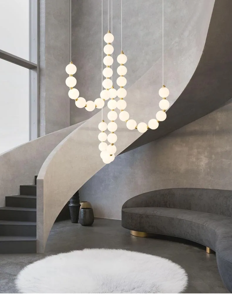 Nordic Chandelier — Duplex, Display Window & Dining Room — view 8