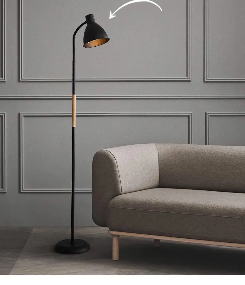 Nordic LED Floor Lamp — Living Room, Bedroom & Bedside — view 10