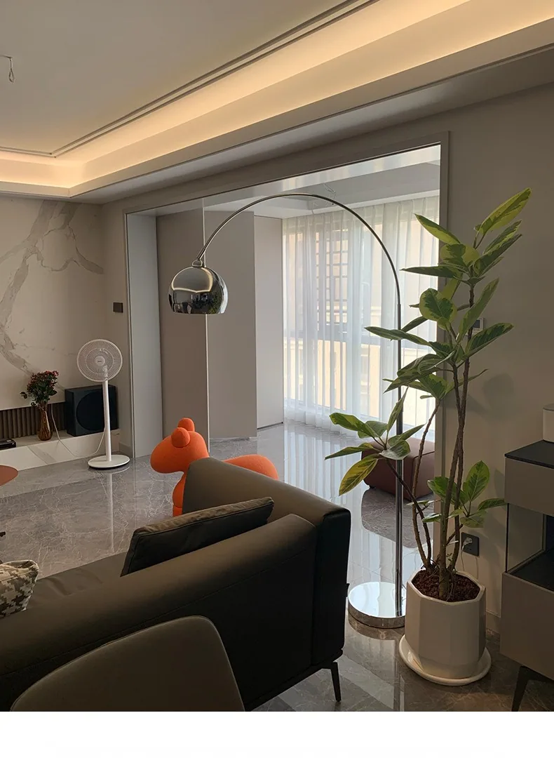 Nordic Floor Lamp — Living Room & Sofa (Model GMST158) — view 6
