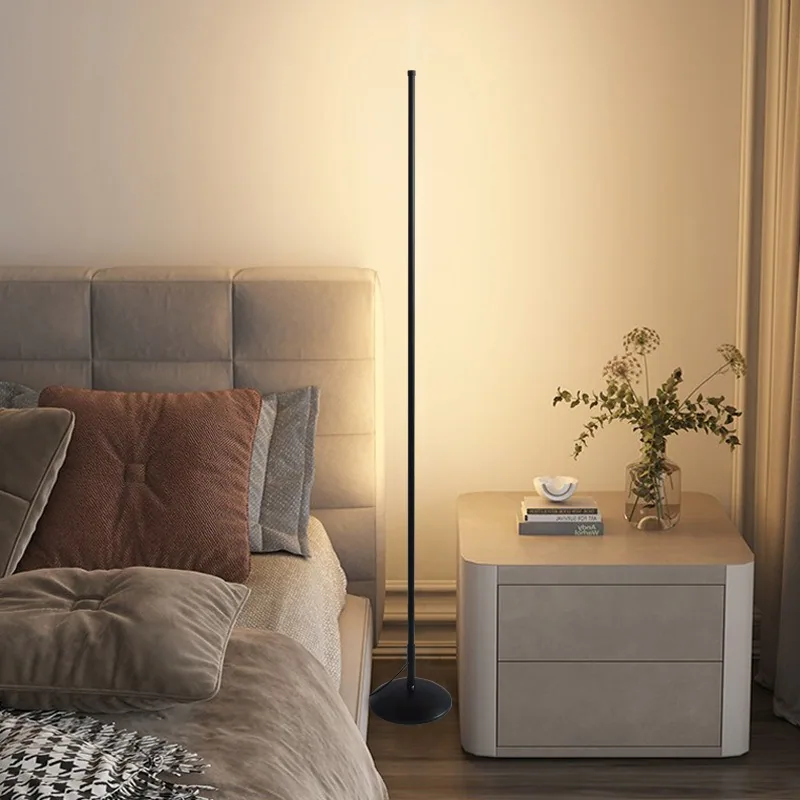 Nordic LED Remote-Controlled Floor Lamp — Living Room, Bedroom & Bedside (Model X2203) — view 1