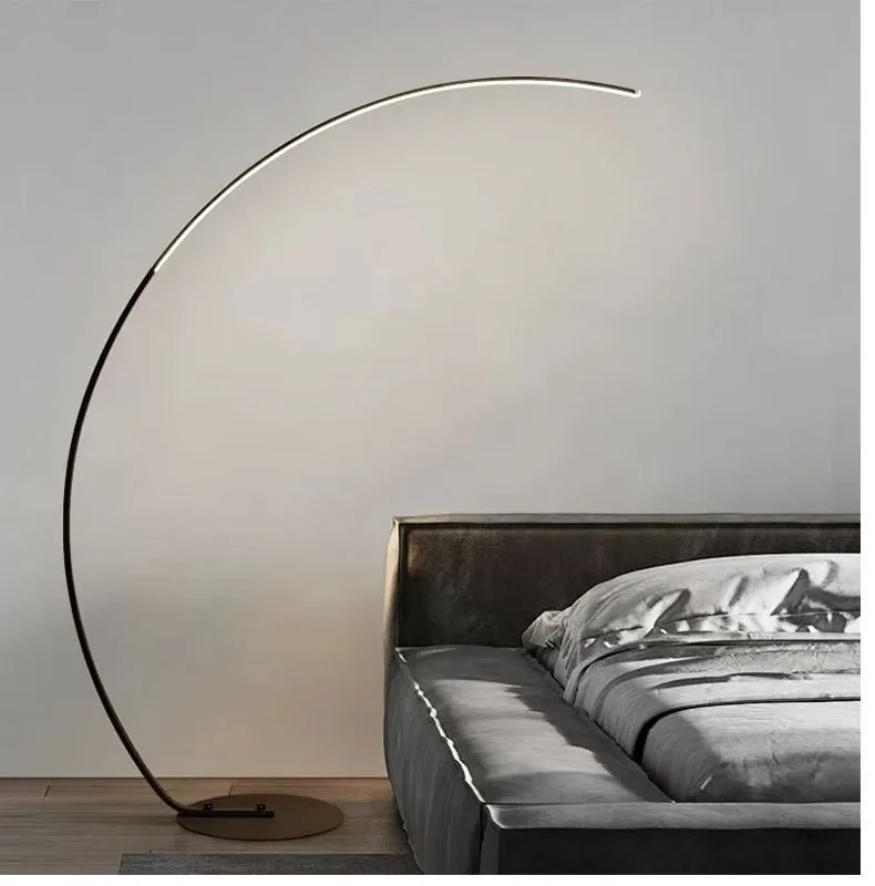 Modern Minimalist Floor Lamp — Living Room, Bedroom & Sofa — view 8