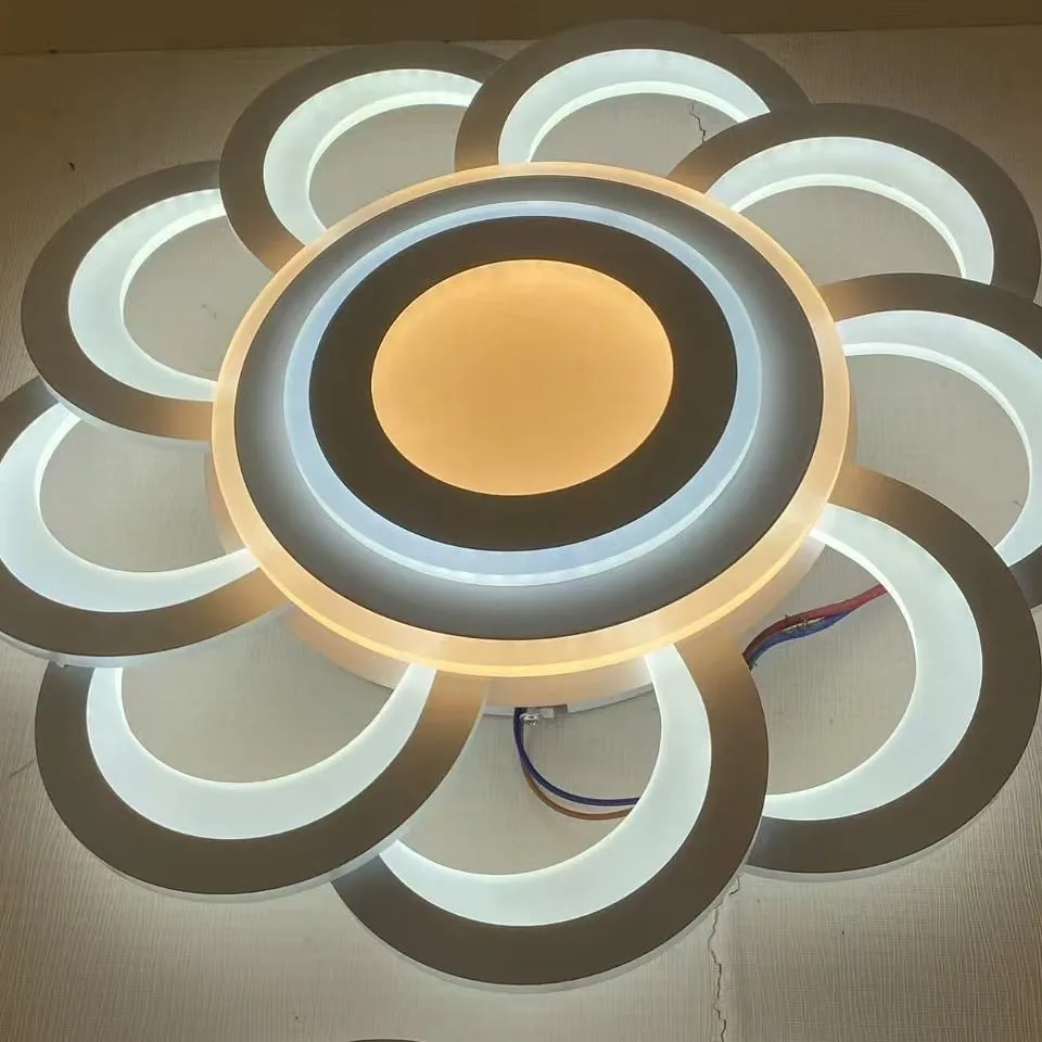 Modern LED Ceiling Light — Living Room & Bedroom — view 12